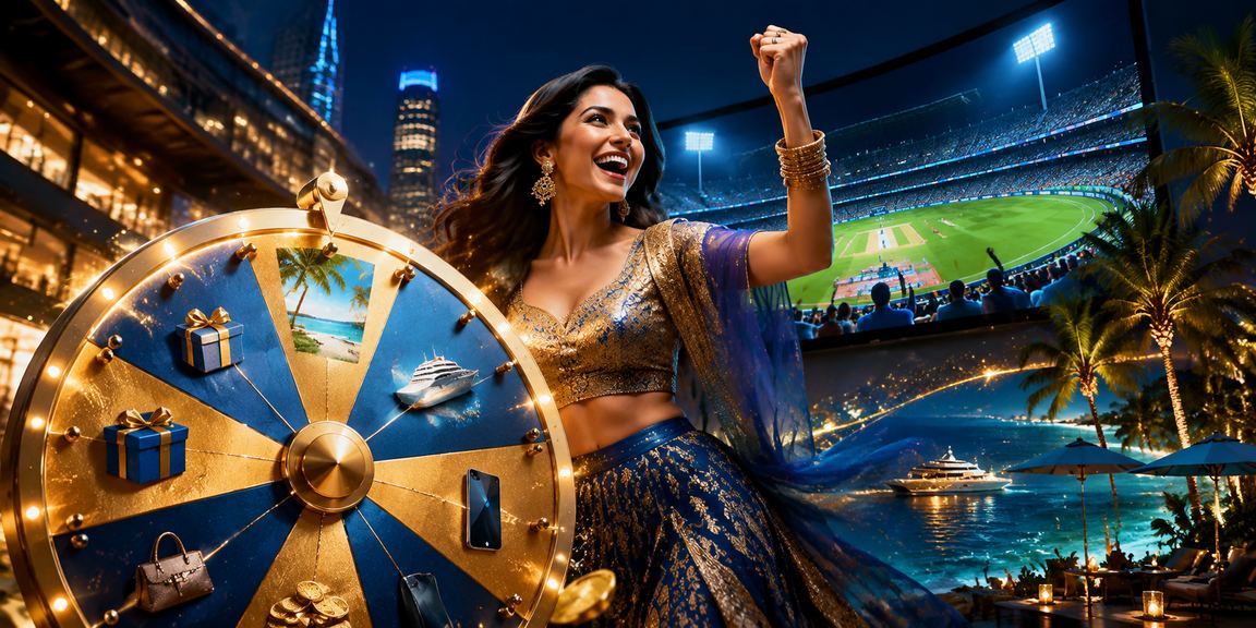 Excited cricket fans enjoying a live match